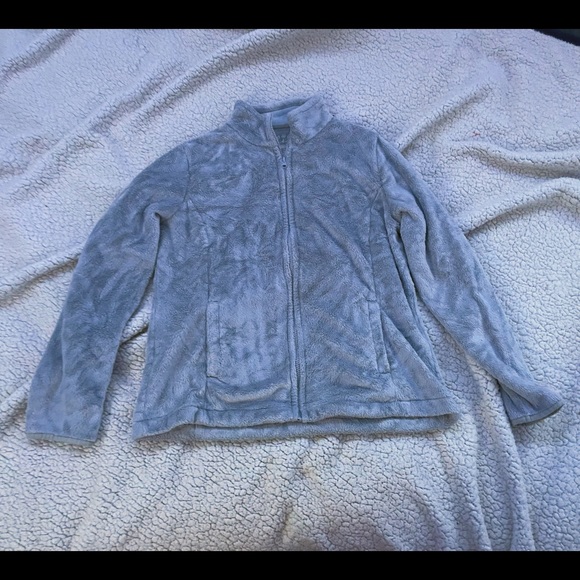Grey teddy bear zip ip jacket womens - Picture 1 of 2
